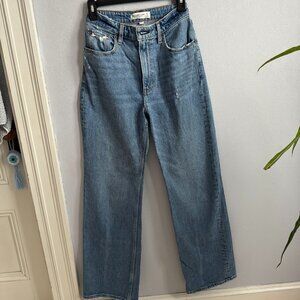 Abercrombie high rise 90s relaxed jeans